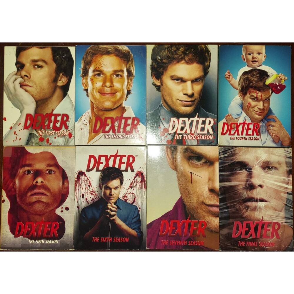 Dexter Complete Series Seasons 1–8 DVD Lot Full Set Showtime TV